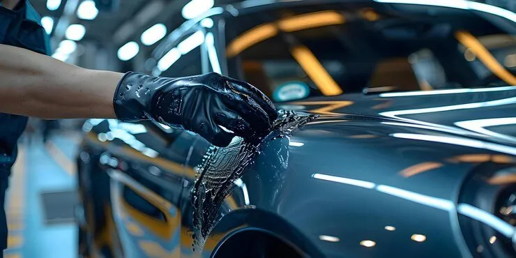 Bodyshop painting and ceramic coating