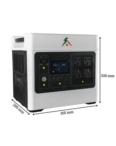 Power box product — side view